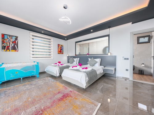  gece  -  Kasım
  | Kalkan İslamlar Lüks Villa (4 Kişilik, Deniz Manzaralı, Sinema Odalı, Çocuk Havuzlu)